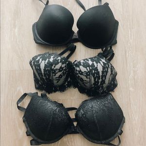 (3) 32D Victoria Secret